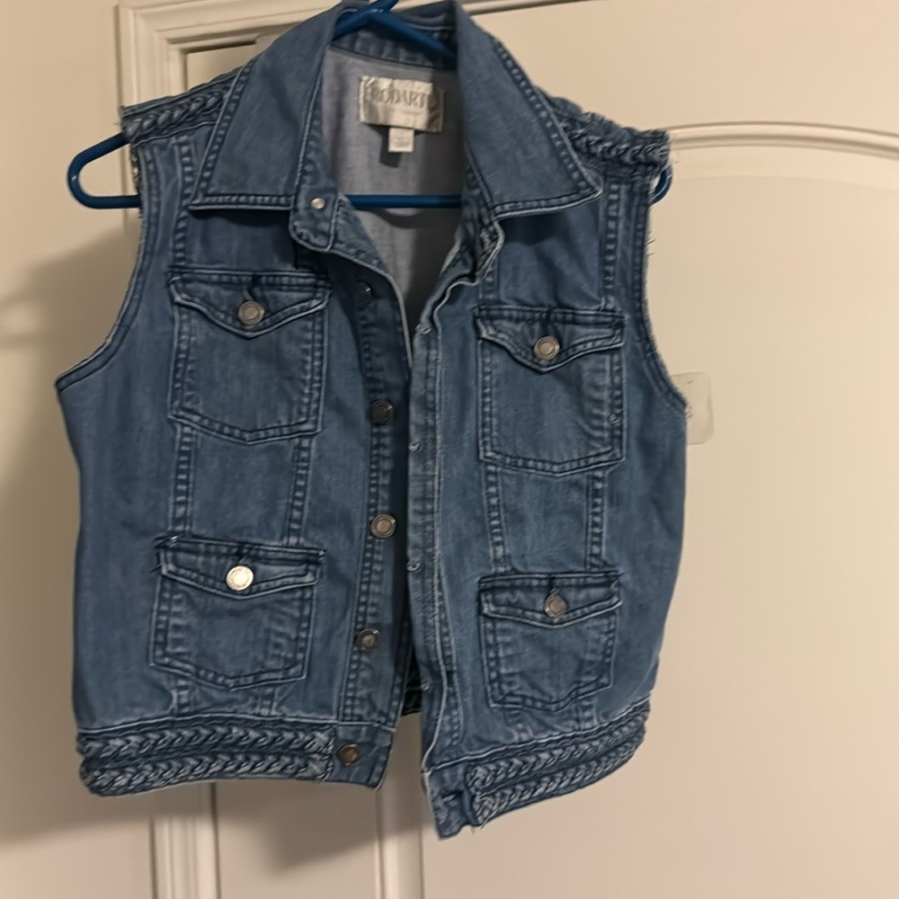 Rodarte Jean vest